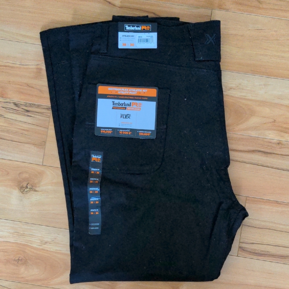 Timberland PRO Black Flex Utility Work Pants